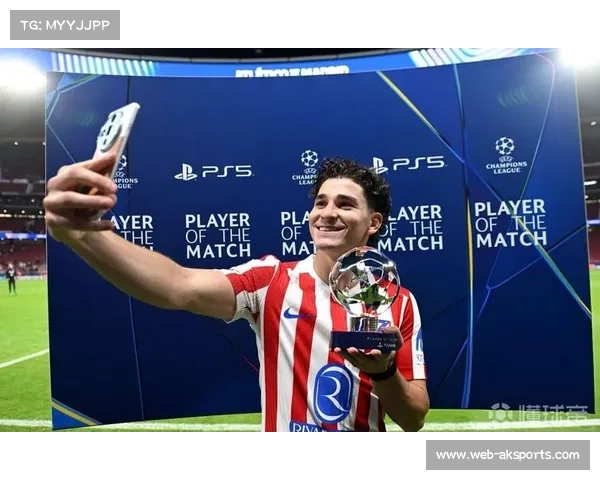 阿尔瓦雷斯当选月最佳：感谢西蒙尼信任让我自由发挥